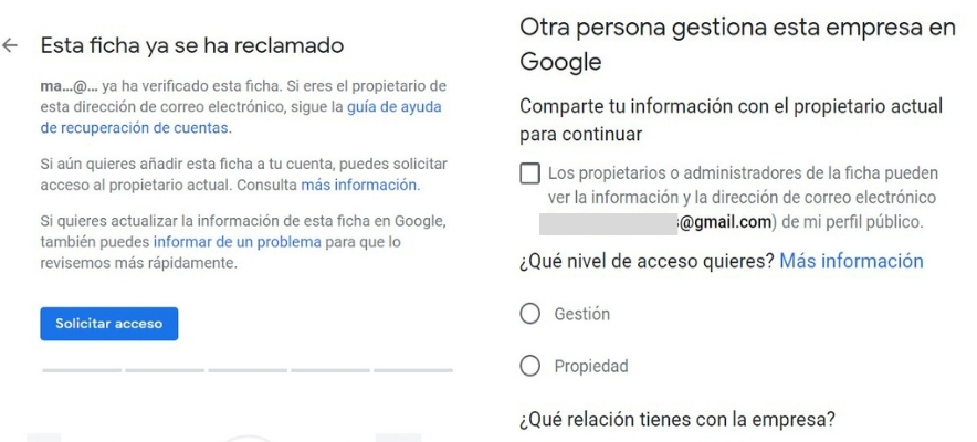 Cómo reclamar una ficha de Google My Business